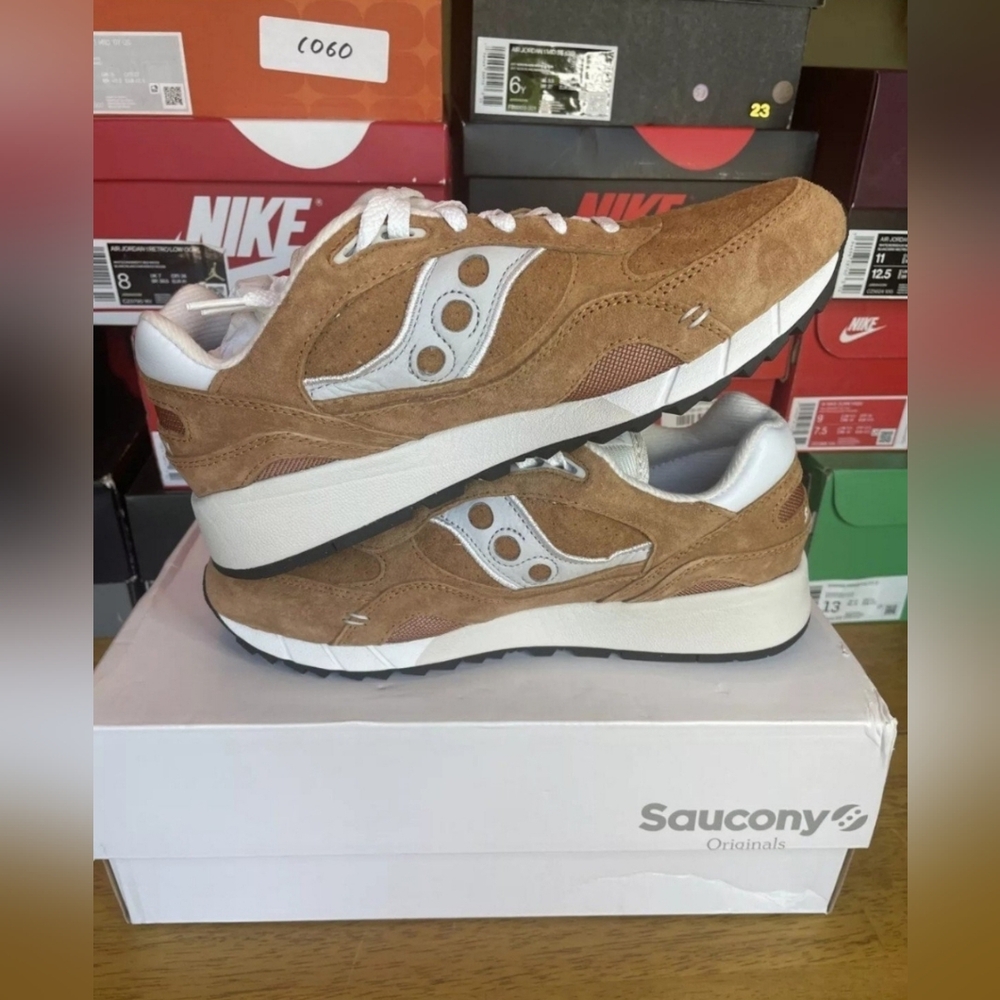 Saucony Shadow 6000 Wheat Brown Men's Size 10